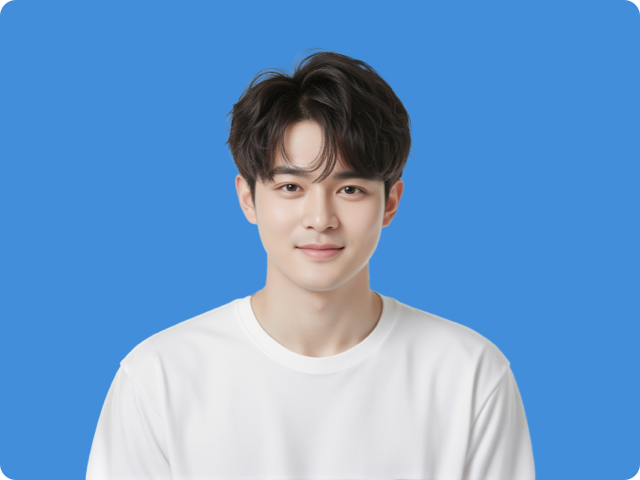 证件照裁剪演示动图，展示调整尺寸和构图功能