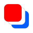 证件照换底色功能图标，点击后上传图片，系统快速抠图更换红白蓝等多背景色